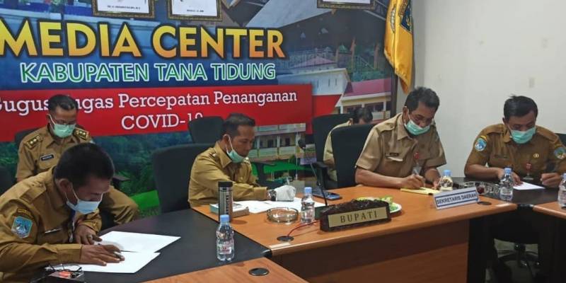 Exit Meeting Dengan BPK RI Perwakilan Provinsi Kalimantan Utara Terkait Pemeriksaan Terinci Atas LKPD Kabupaten Tana Tidung Tahun Anggaran 2019 